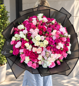 Spring Fling - Multi-coloured spray roses by Fashion Flowers