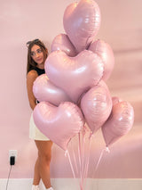 Set of Pink Heart Balloons – Romantic Gift & Party Decor