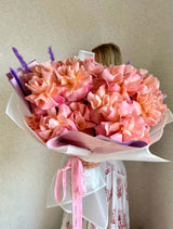 Lolita - 2 Dozen Gorgeous Premium Roses, Voluminous Unforgettable Bouquet