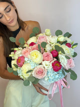 Luxury Bloom Box “Romance in Pastels”