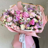 Adore you - Roses, Spray Roses, Stock, and Peonies in Various Hues