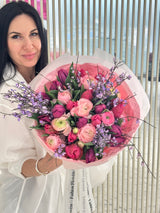 Tulipan Radiance - tulips, ranunculus.