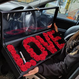 LOVE ❤️ - Red Roses in a Box with LOVE Letters