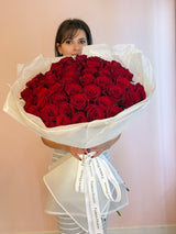 Endless Love – 50 Premium Long-Stem Red Roses