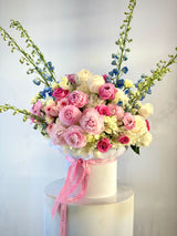 Blush & Sky Garden Luxury Flower Box