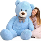 Gigantic 140cm (55 inches ) Teddy: Huggable Cuddles Await!