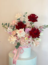 Crimson Kiss Floral Box
