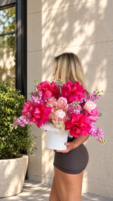 Hot pink sunset by Fashion Flowers