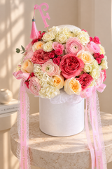 Blush Empress – Luxury Flower Box