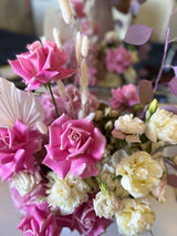 Sweet Dreams - Elegant Floral Arrangement with Roses, Peonies, Lisianthus