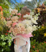 White Chocolate - Stunning Arrangement with Roses