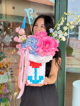 Ocean Kiss Flower Bag – Luxury Floral Arrangement