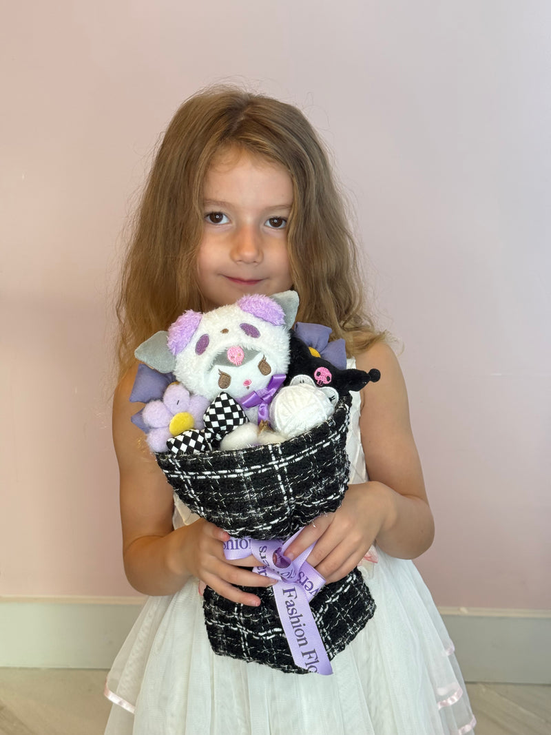 Plush Toy Bouquet for Girls – Teddy Gift Arrangement