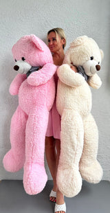 Gigantic 140cm (55 inches ) Teddy: Huggable Cuddles Await!