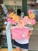 Fashion Muse Flower Bag – Luxury Floral Arrangement