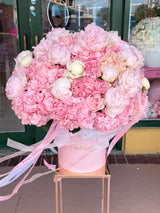 Luxury Pink Bloom Box — Hydrangeas & Peonies Edition