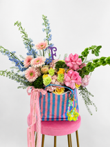 Beach Bloom Gift Bag – Fresh Flowers & Accessories