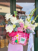 Lucky Bloom Flower Bag – Luxury Floral Arrangement