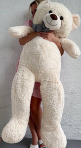Gigantic 140cm (55 inches ) Teddy: Huggable Cuddles Await!