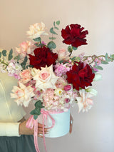 Crimson Kiss Floral Box