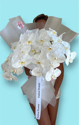 Angel wings - bouquet of orchids