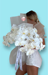 Angel wings - bouquet of orchids