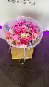 Blooming Melody - A Symphony of Hydrangeas, Roses, Peonies, Delphiniums