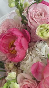 I love peonies - peonies, garden roses, hydrangeas and other flowers.