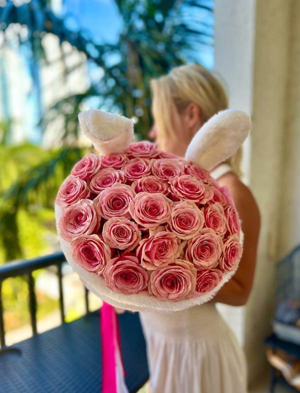 Funny Bunny - Charming Bouquet with Bunny Ears