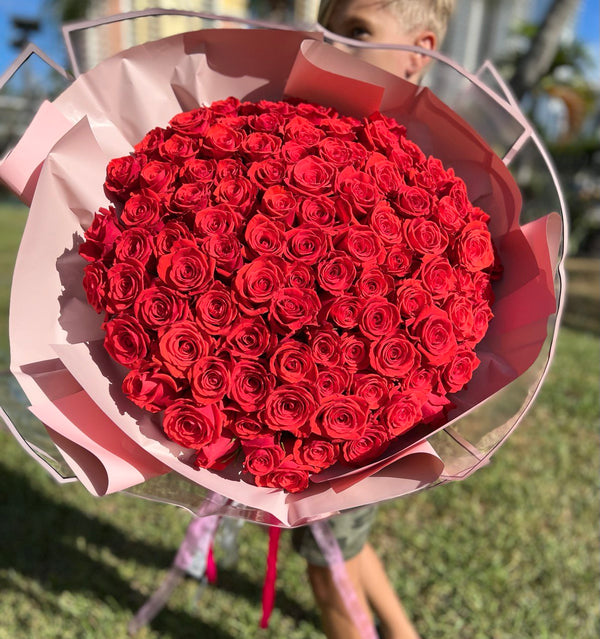 Nina 100 roses
